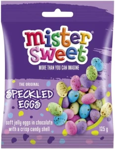Mister Sweet Speckled Eggs NA Jelly Sweets (Pack of 1 x 125 g) | Shop Online