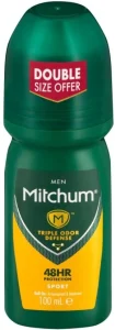 Mitchum Antiperspirant Sport Deodorant Roll-on – For Men (100 ml) | Shop Online