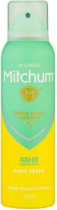 Mitchum Deodorant Aerosol Pure Fresh Spray – For Women (120 ml) | Shop Online