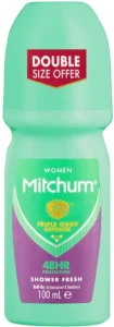 Mitchum Shower Fresh (48 Hr Protection) Deodorant Roll-on – For Women (100 ml) | Shop Online