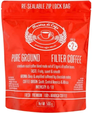 Mostra Di Cafe Forza 2 Pure Ground Filter Coffee  (500 g) | Shop Online