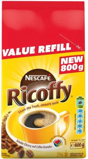 Nescafe Ricoffy Instant Coffee (Chicory Flavoured 6 x 100 g) | Shop Online