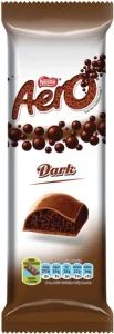 Nestle Aero Dark Chocolate Slabs (85 g) | Shop Online