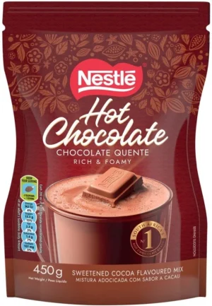 Nestle Hot Chocolate Cocoa Flavoured Drink (12 x 450 g) | Shop Online