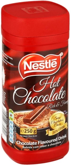 Nestle Hot Chocolate Flavoured Drink (12 x 250 g) | Shop Online