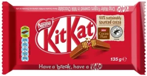 Nestle Kit Kat Crisp Wafer Fingers Milk Chocolate Slabs (24 x 135 g) | Shop Online