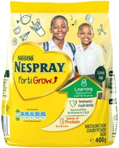 Nestle Nespray Forti Grow Milk Substitutes Powder (400 g) | Shop Online