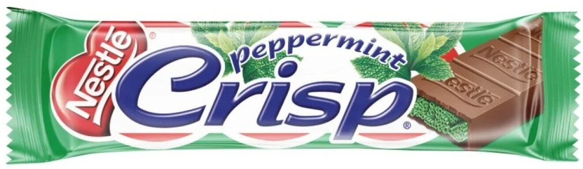 Nestle Peppermint Crisp Milk Chocolate Bars (49 g) | Shop Online