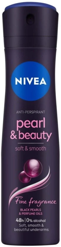 Nivea Antiperspirant Fine Fragrance Deodorant Spray - For Women (150 ml) | Shop Online