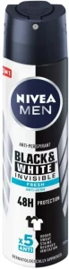 Nivea Antiperspirant Black & White Invisible Fresh Deodorant Spray – For Men (150 ml) | Shop Online