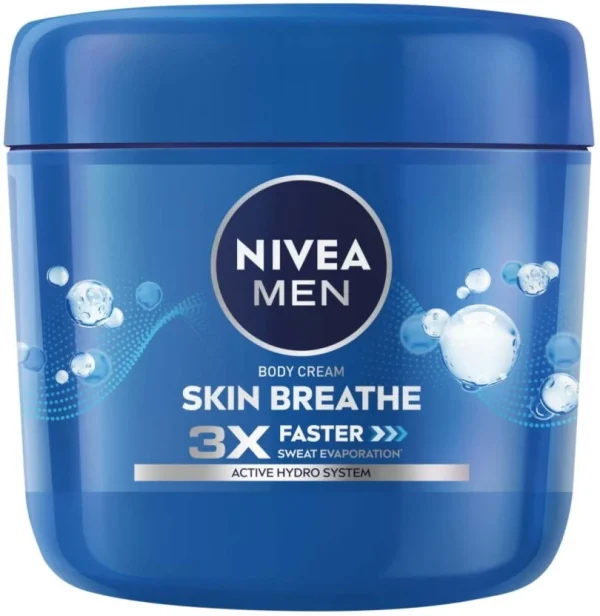 Nivea Men Active Hydro System Skin Breathe Body Cream (400 ml) | Shop Online