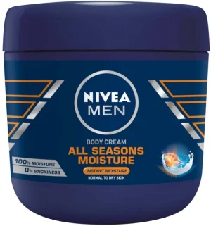 Nivea Men All Seasons moisture Body Cream (400 ml) | Shop Online
