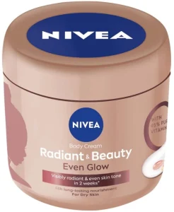 Nivea Radiant & Beauty Even Glow Body Cream (400 ml) | Shop Online