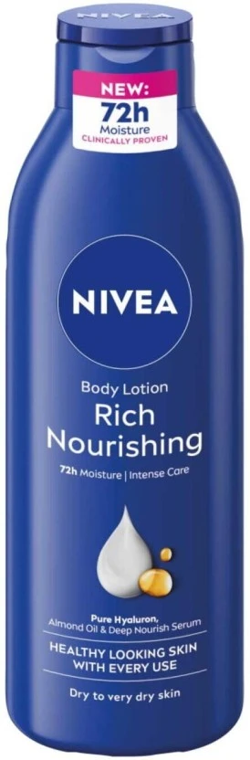 Nivea Rich Nourishing Body Lotion (250 ml) | Shop Online