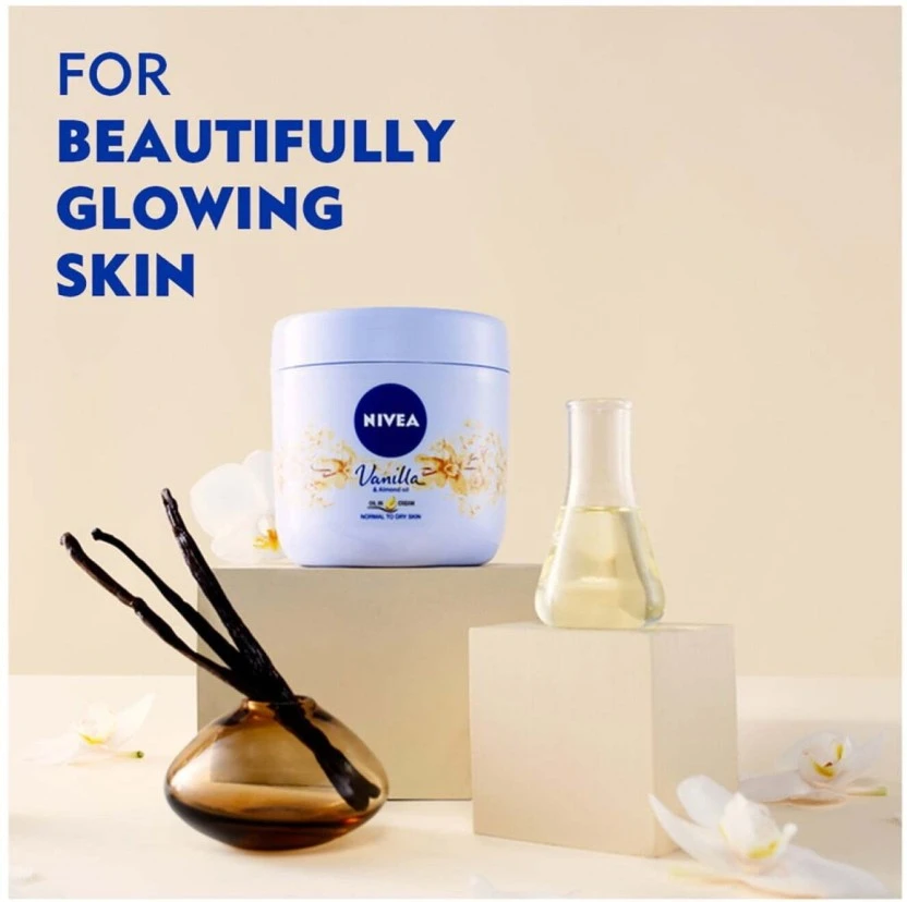 Nivea Vanilla & Almond Oil in Cream (400 ml) | Shop Online - Image 4
