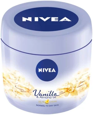 Nivea Vanilla & Almond Oil in Cream (400 ml) | Shop Online