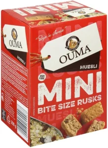 Ouma Mini Bite Size Muesli flavoured Rusk (200 g) | Shop Online