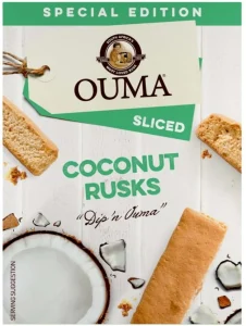 Ouma Sliced Coconut flavoured Rusk (450 g) | Shop Online