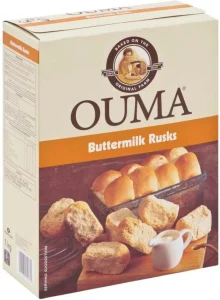 Ouma Traditional Buttermilk flavoured Rusk (12 x 1 kg) | Shop Online