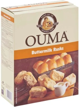 Ouma Traditional Buttermilk flavoured Rusk (12 x 1 kg) | Shop Online