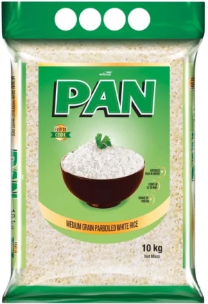 Pan Rice (Medium Grain Parboiled) (10 kg) | Shop Online