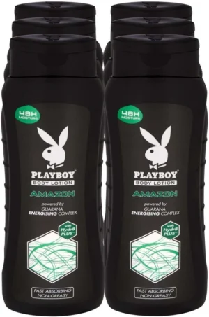 Playboy Amazon Body Lotion (400 ml Pack of 6) | Shop Online