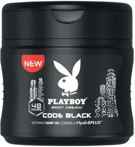 Playboy Code Black Body Cream (400 ml) | Shop Online