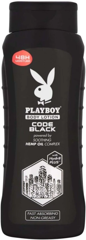 Playboy Code Black Body Lotion (400 ml) | Shop Online