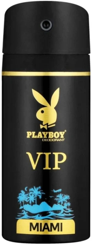 Playboy Vip Miami Deodorant Spray - For Men (150 ml) | Shop Online