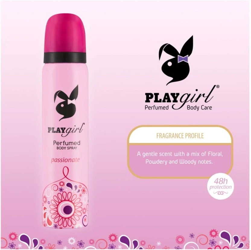 Playgirl Passionate Body Spray - For Women (90 ml) | Shop Online - Image 3