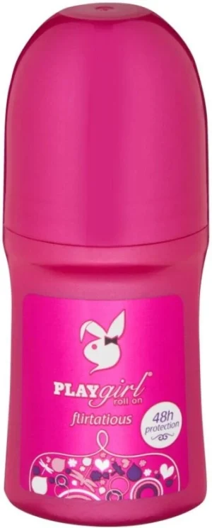 Playgirl Roll On Flirtatious Deodorant - For Women (50 ml Pack of 6) | Shop Online