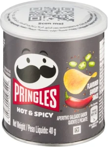 Pringles Original Hot & Spicy Chips (1 x 40 g) | Shop Online