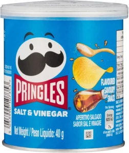 Pringles Salt & Vinegar Chips (1 x 40 g) | Shop Online