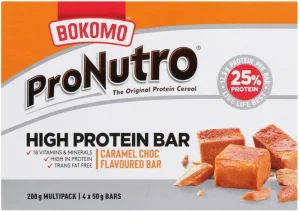 Pronutro High Protein Caramel Choc Flavoured Bar Box (50 g) | Shop Online