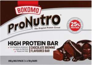 Pronutro High Protein Chocolate Brownie Flavoured Bar Box (12 x 50 g) | Shop Online