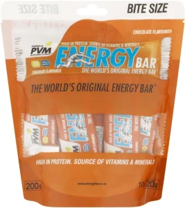 Pvm Bite Size Chocolate Flavoured Energy Bar Pouch (10 x 20 g) | Shop Online