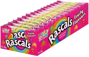 Rascals Fruity Sweets (Pack of 24 x 50 g) | Shop Online