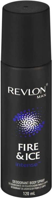 Revlon Fire & Ice Intense Body Spray - For Men (120 ml) | Shop Online