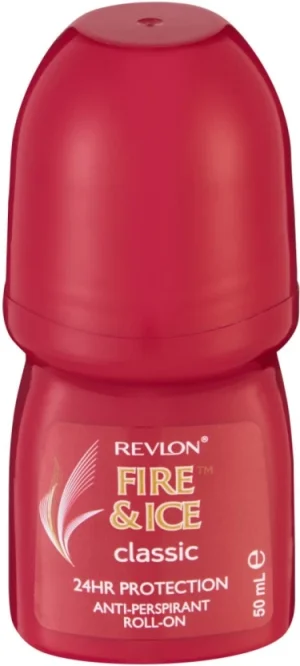 Revlon Fire & Ice Original Deodorant Roll-on - For Men & Women (50 ml) | Shop Online