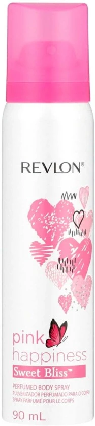 Revlon Pink Happiness Sweet Bliss Body Spray - For Women (90 ml) | Shop Online