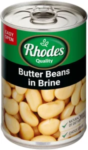 Rhodes Butter in Brine Beans (410 g) | Shop Online