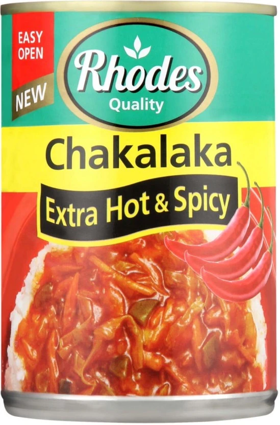 Rhodes Chakalaka Extra Hot and Spicy Vegetables (400 g) | Shop Online