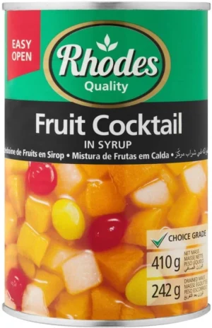 Rhodes Fruit Cocktail in Syrup Fruits (410 g) | Shop Online