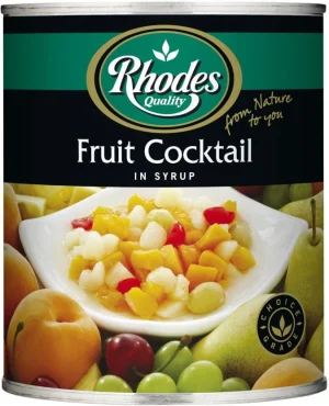 Rhodes Fruit Cocktail in Syrup Fruits (825 g) | Shop Online
