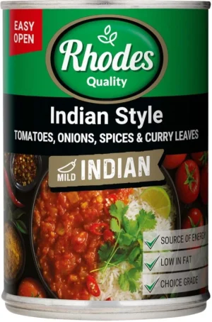 Rhodes Mild Indian Style Vegetables (410 g) | Shop Online