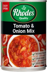 Rhodes Tomato and Onion Mix Vegetables (410 g) | Shop Online