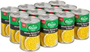 Rhodes Whole Kernel in Brine Corn (410 g Pack of 12) | Shop Online