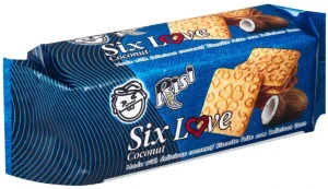 Risi Six Love Coconut Bakery Biscuit (200 g) | Shop Online
