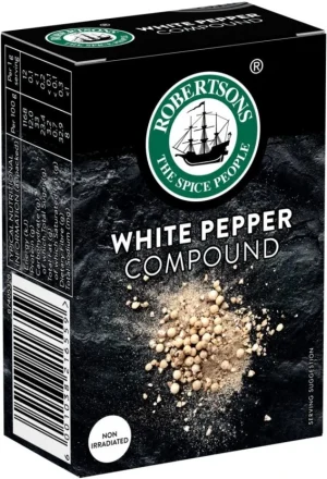 Robertson's White Pepper Compound  (1 x 50 g) | Shop Online