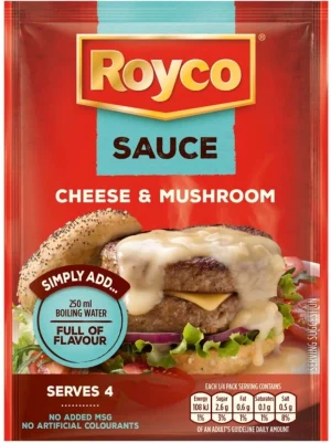 Royco Cheese and Mushroom Sauce Mix  (37 g) | Shop Online
